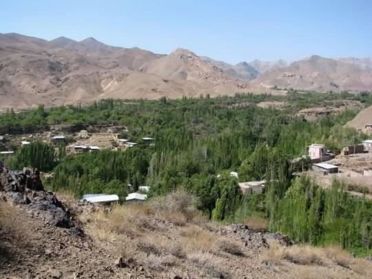 نمای روستای برزرود
